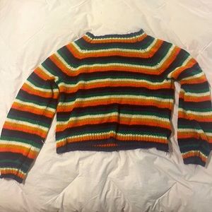 Almost Famous Rainbow Sweater